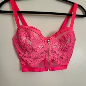 pink and sexy VS bralette!